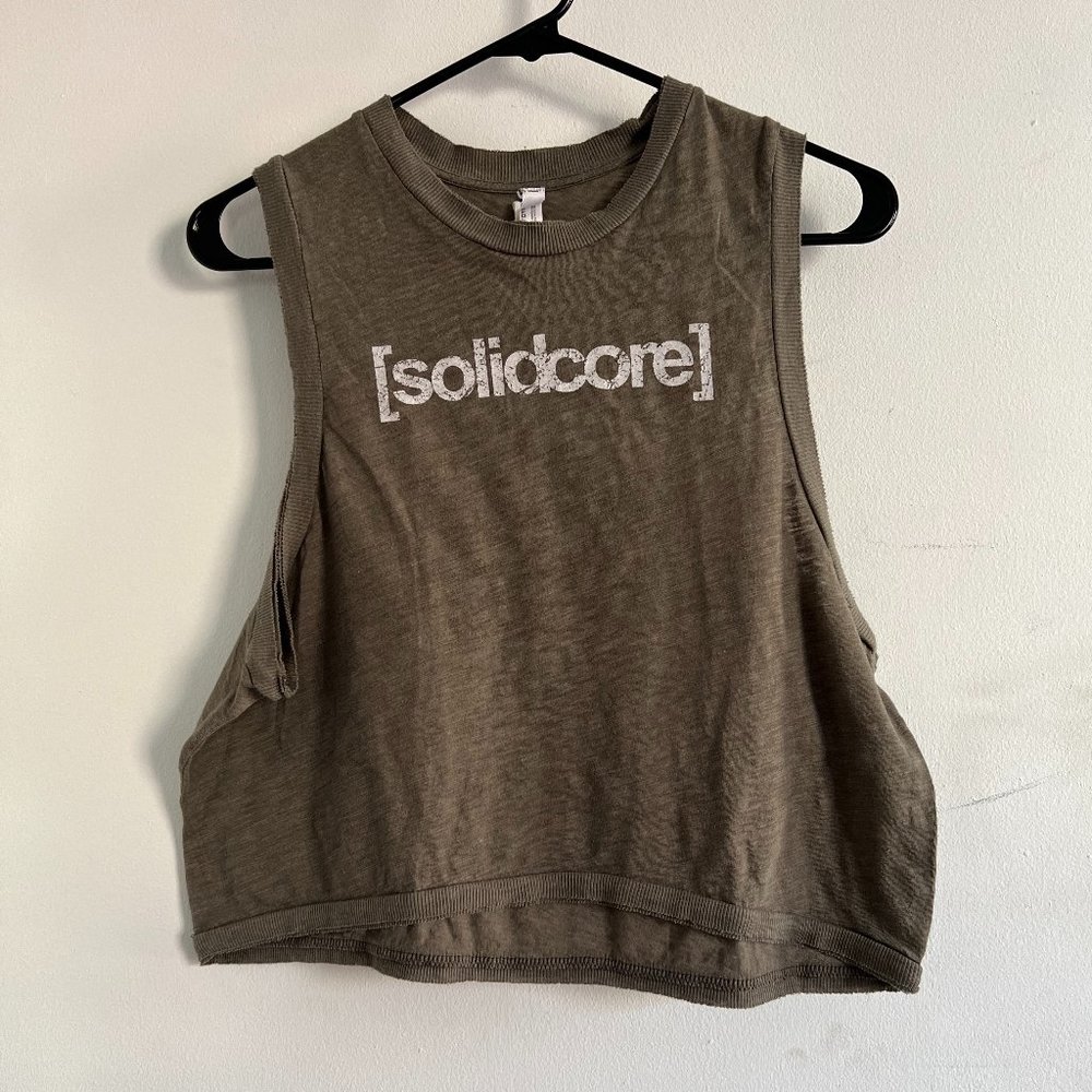 FP Movement x [solidcore] Olive Green Tank